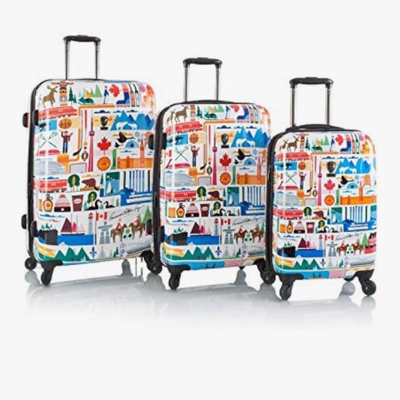 Canada Strong Fernando by Heys Canadian 3 Piece Luggage - Picture 1 of 10